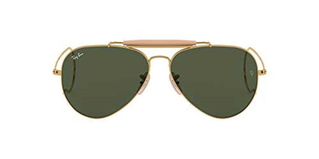 Lugar Ray-Ban Outdoorsman Oro-Verde Clásica G-15- Gafas de sol para hombre