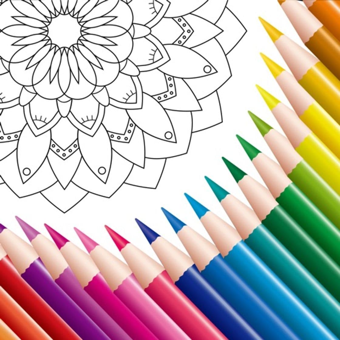 App Coloring Book: Mandala, Pixel