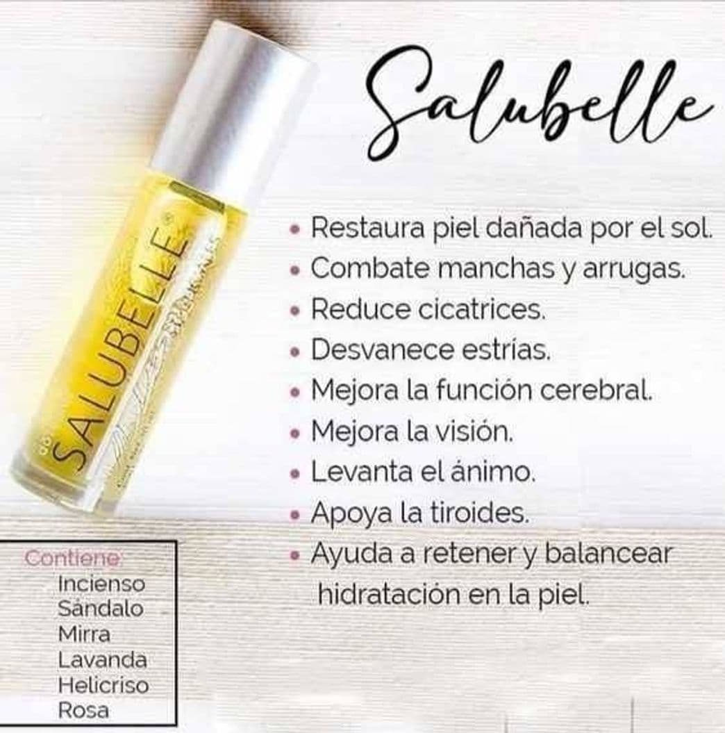 Producto SALUBELLE doTERRA Aceites Esenciales 