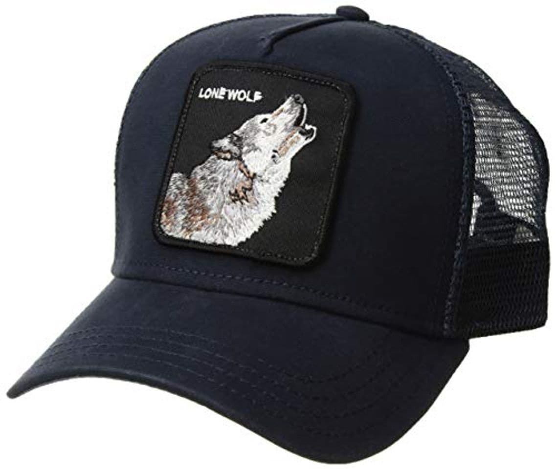 Product Gorra trucker azul marino lobo Wolf de Goorin Bros. - Azul marino