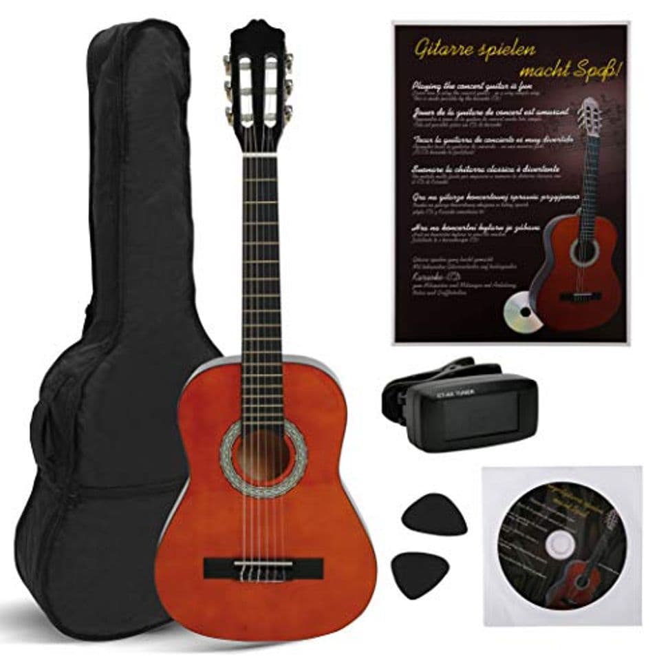 Producto NAVARRA NV11PK Guitarra Clásica STARTER PACK 4