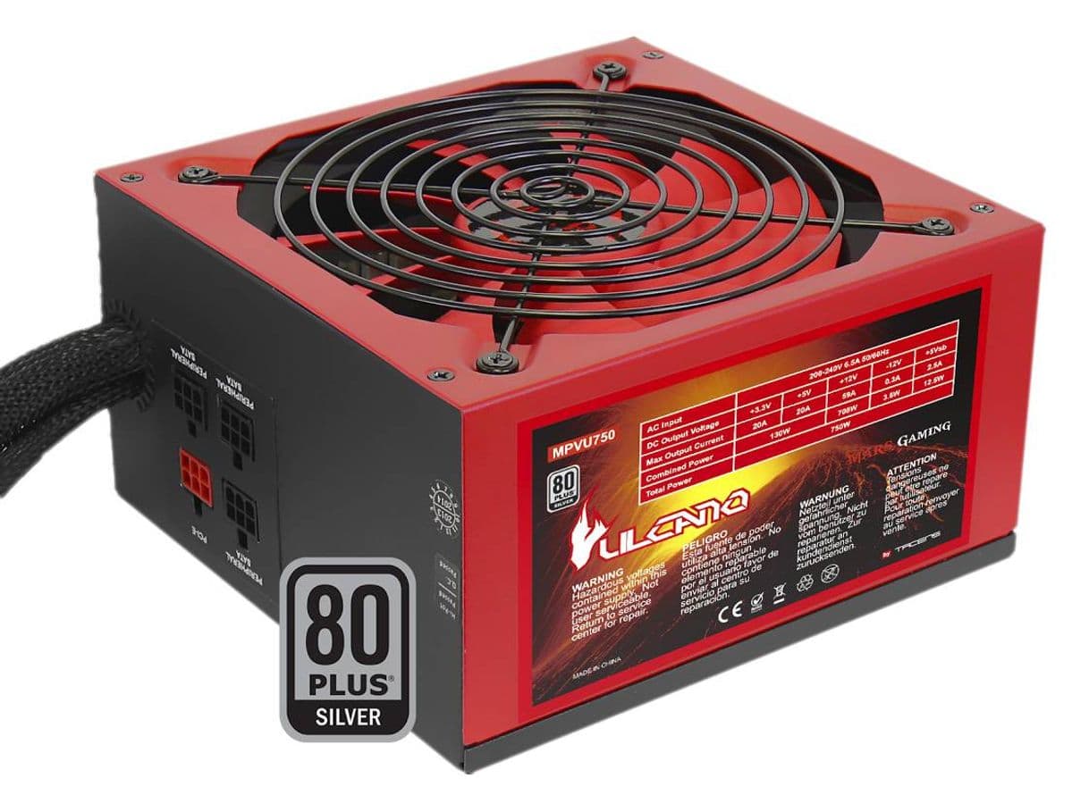 Producto Tacens Mars Gaming Vulcano 750W 80 Plus Silver Semi Modular 