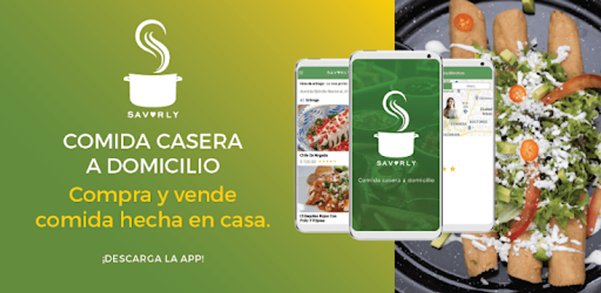 App Savorly: Comida casera a domicilio - Apps on Google Play