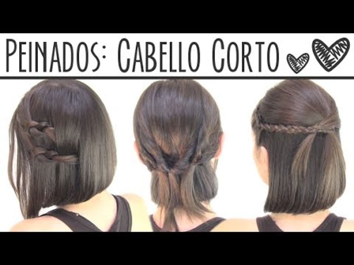 Moda Peinados fáciles para cabello corto | Short hair hairstyles - YouTube