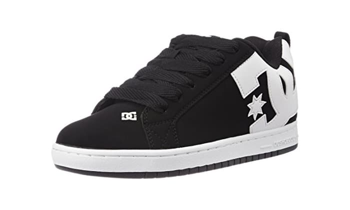 Product DC Shoes Court Graffik, Zapatillas para Hombre, Negro