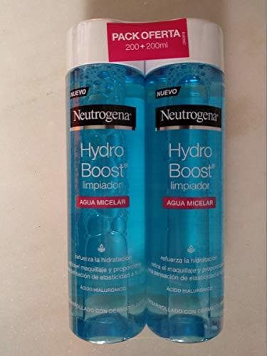 Beauty Neutrogena Hydro Boost agua micelar limpiadora pack duplo 2x200 ml