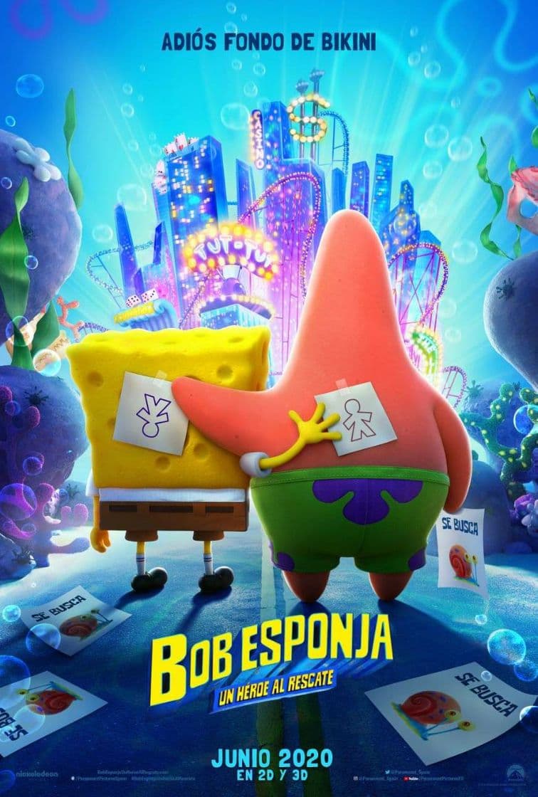 Película Bob esponja 2 Tráiler 