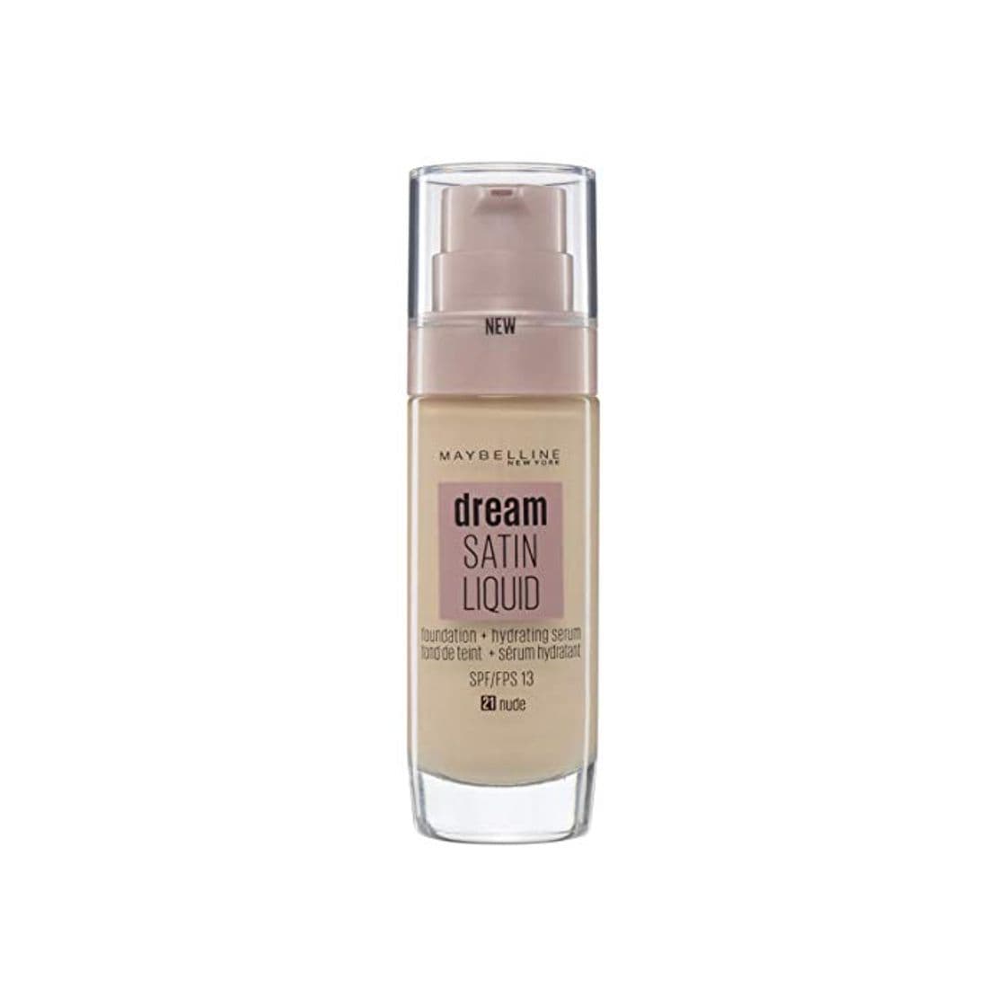 Beauty Maybelline New York Base de Maquillaje con Sérum Hidratante Dream Satin Liquid