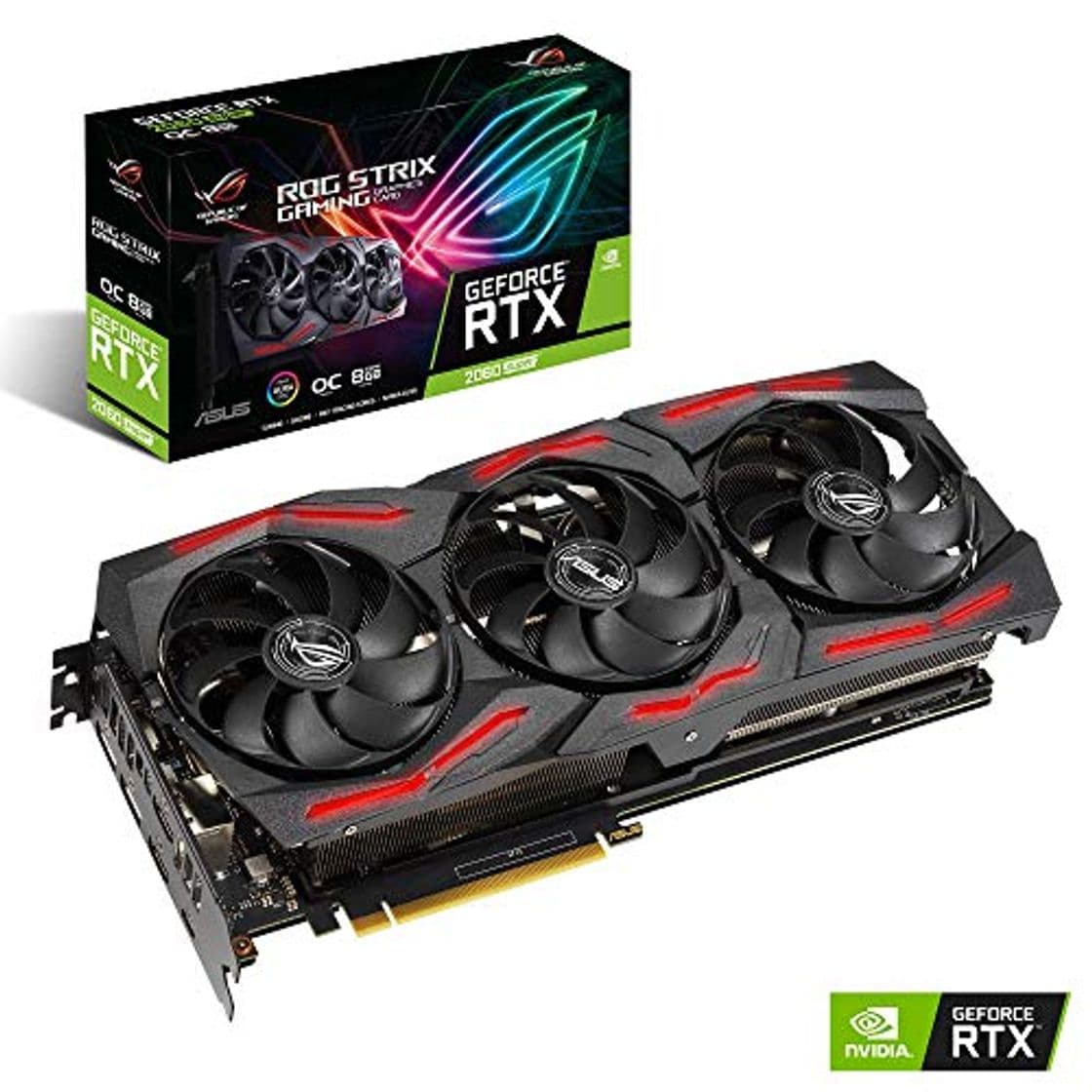 Product ASUS ROG Strix GeForce RTX 2060 Super EVO OC Edition - Tarjeta