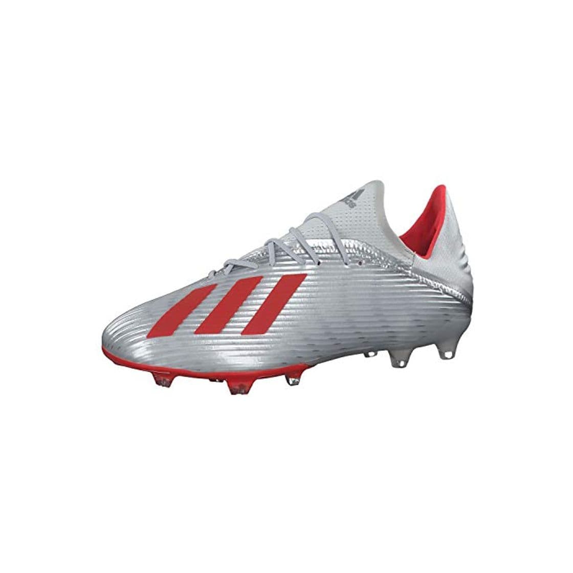 Moda adidas X 19.2 Firm Ground Cleats, Zapatillas de Fútbol para Hombre, Plateado