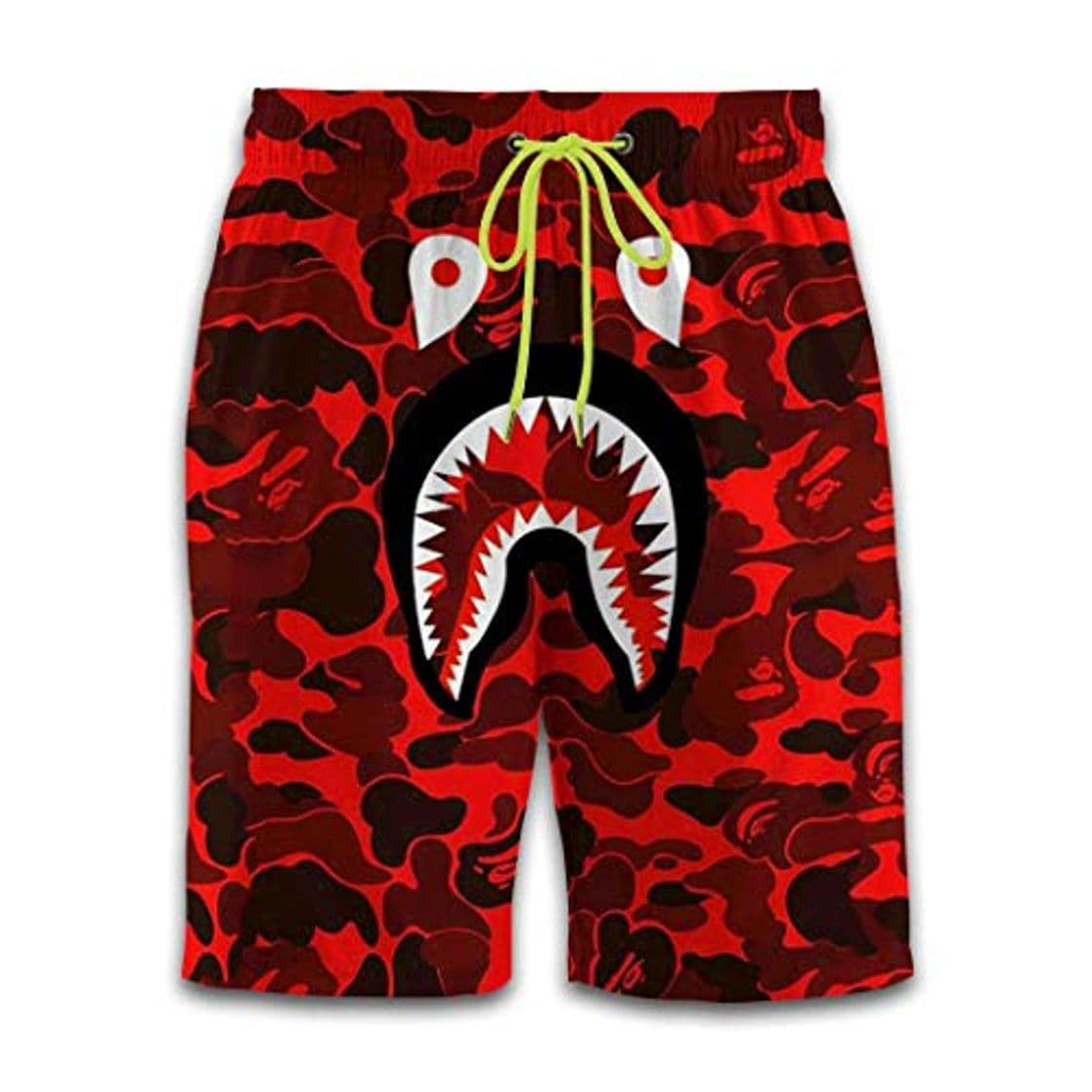 Moda Bape Shark - Bañador para hombre