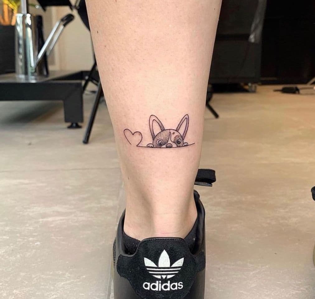 Moda TATUAGEM FOFA DE CACHORRO