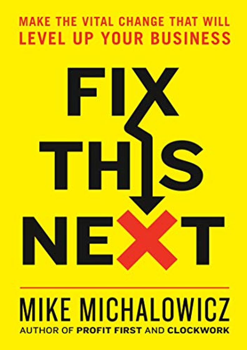 Book Fix This Next: Make the Vital Change That Will Level Up Your Business