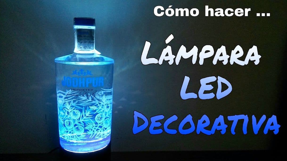 Fashion cómo hacer una lámpara led decorativa con una botella