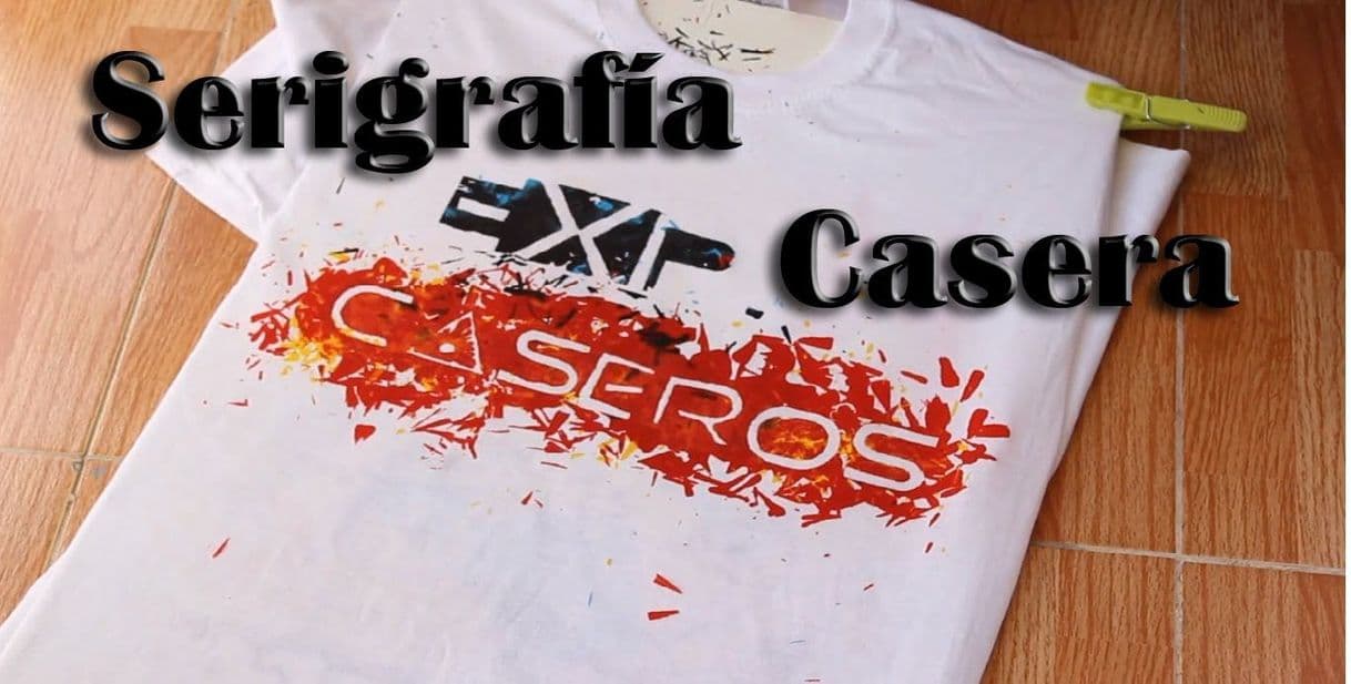 Fashion ESTAMPAR tus camisetas o PLAYERAS (serigrafía casera) 