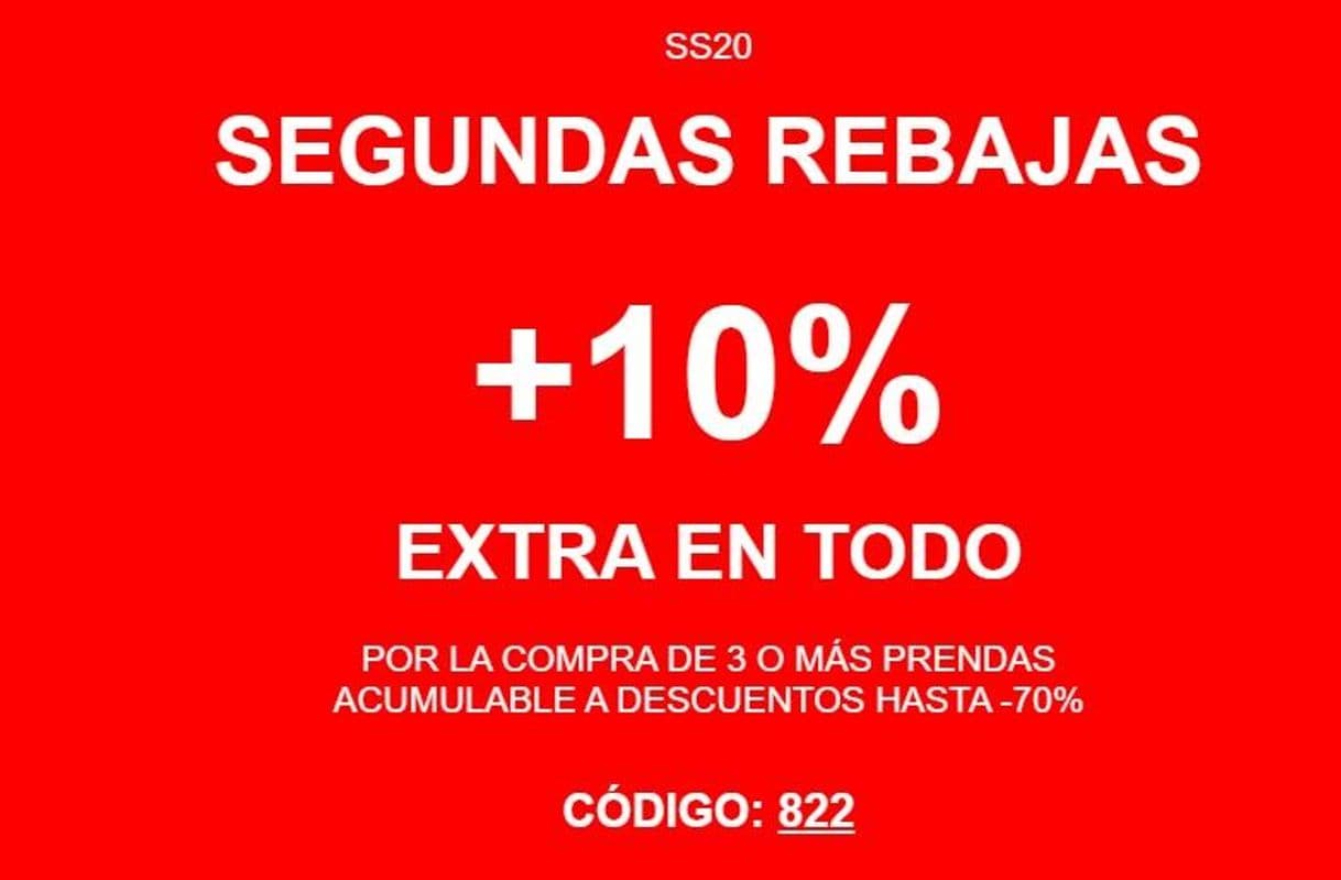 Fashion 10% extra en Springfield acumulable al 70% de rebajas