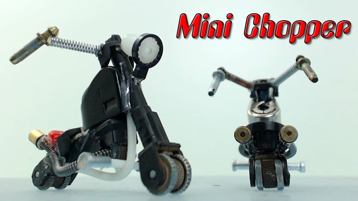 Fashion MINIMOTO CHOPPER con ENCENDEDORES