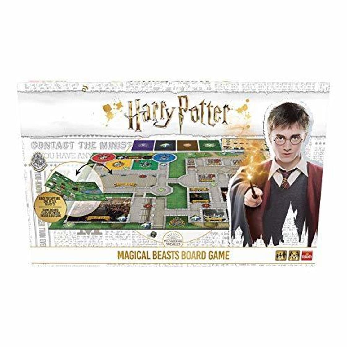 Lugar Pressman Harry Potter Animales Fantásticos Juego de Mesa, Multicolor, Talla Única