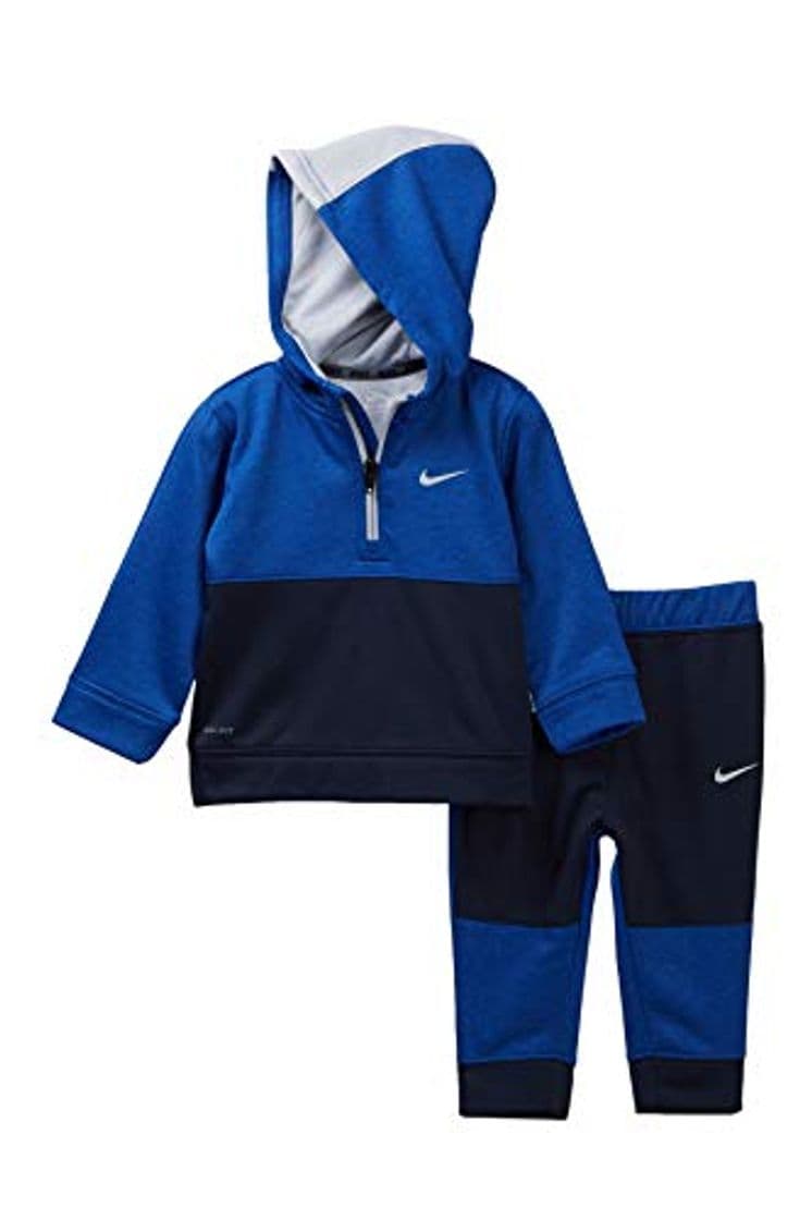 Moda Nike bebé 2 Piezas Pantalones Top Sudadera con Capucha Set Set Oufit