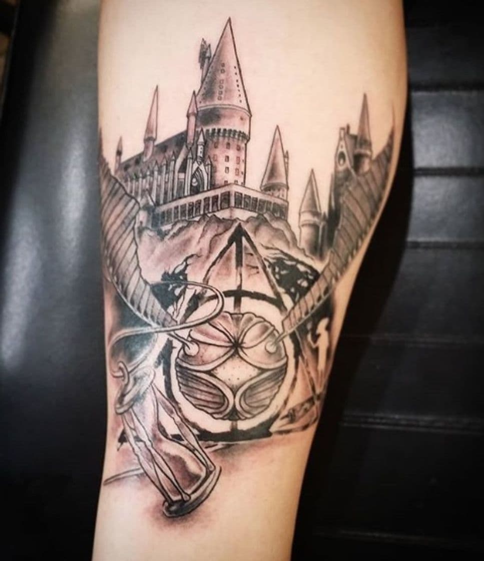 Moda 101 geniales tatuajes de Harry Potter que te inspirarán