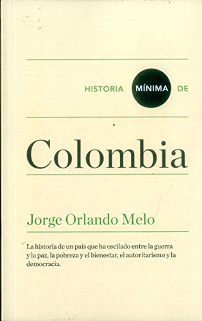 Book Historia mínima de Colombia