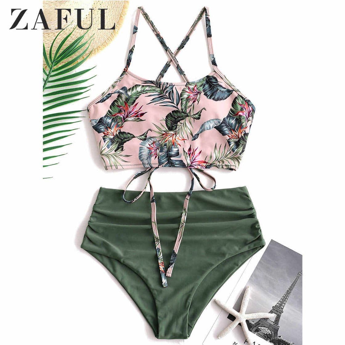 Producto ZAFUL - Conjunto de Bikini Acolchado para Mujer