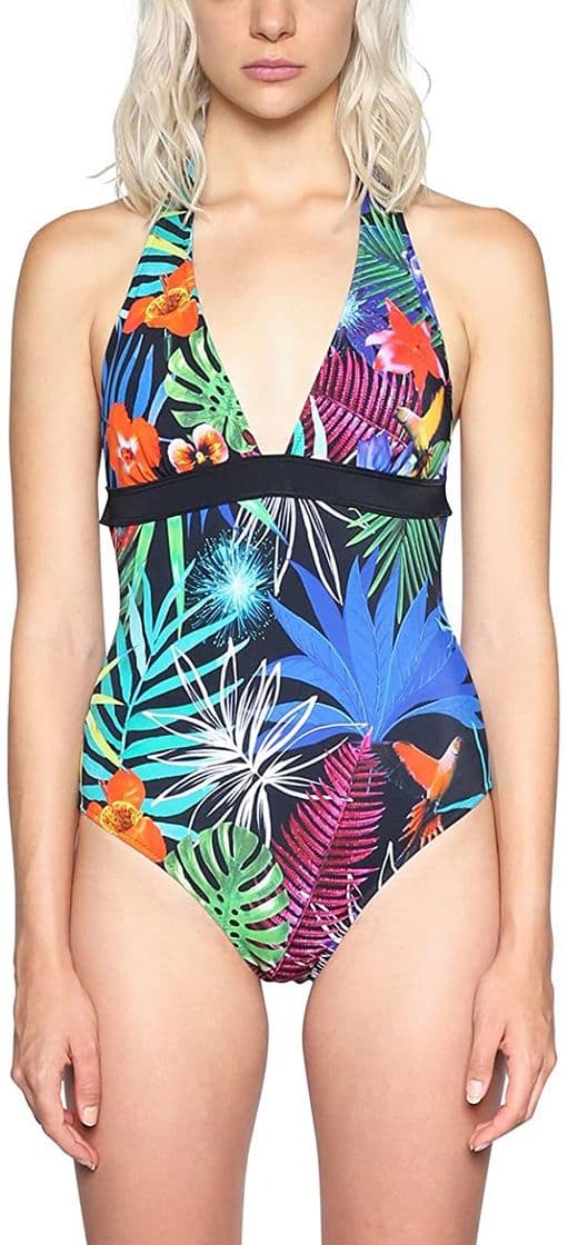 Fashion Desigual Biki_Emma Trikini, Negro