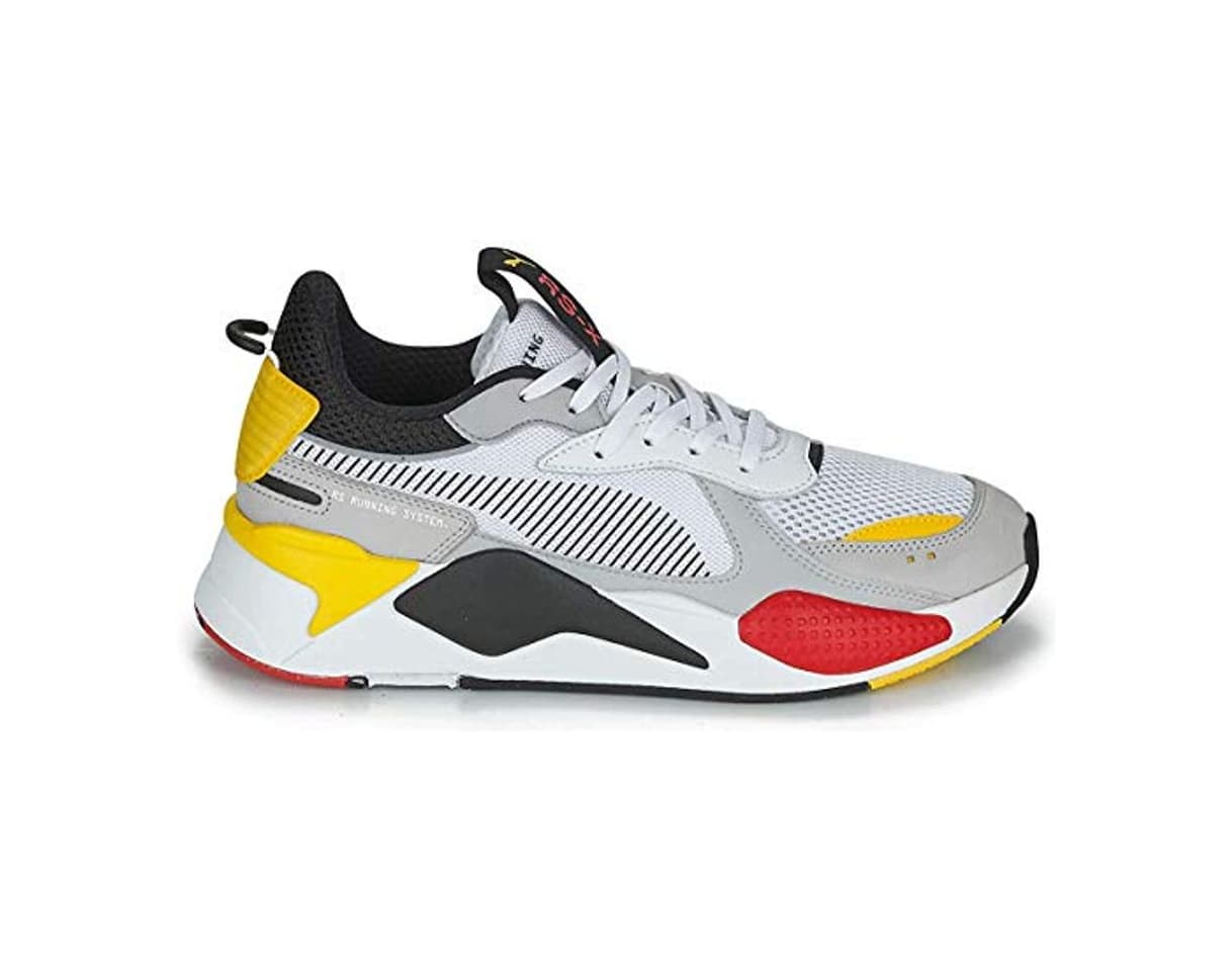 Product PUMA RS-X Toys Hombres Blanco/Negro/Amarillo Zapatillas-UK 9