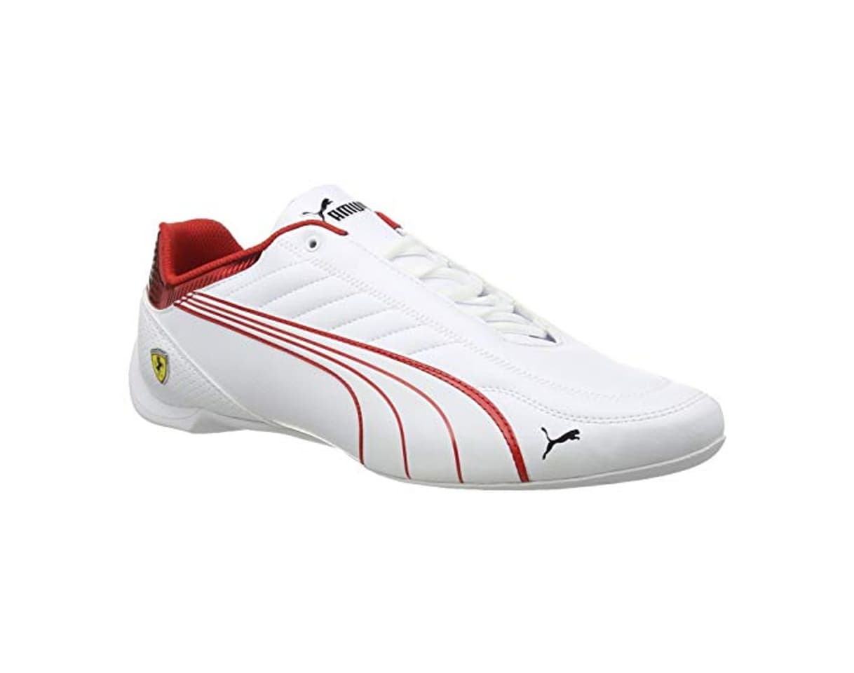 Moda PUMA Ferrari Race Future Kart Cat, Zapatillas Unisex Adulto, Blanco White