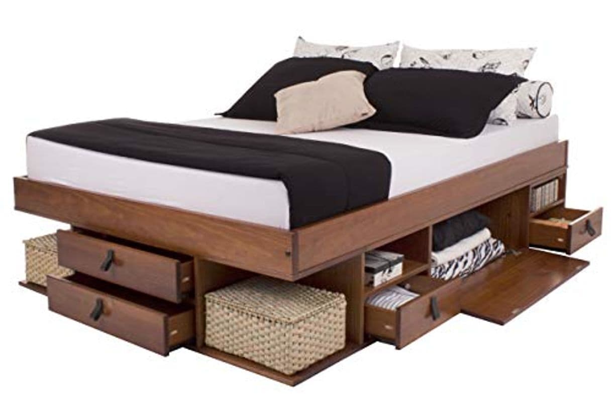 Producto Memomad Cama Funcional Bali 140x190 cm - Estructura con Mucho Espacio de