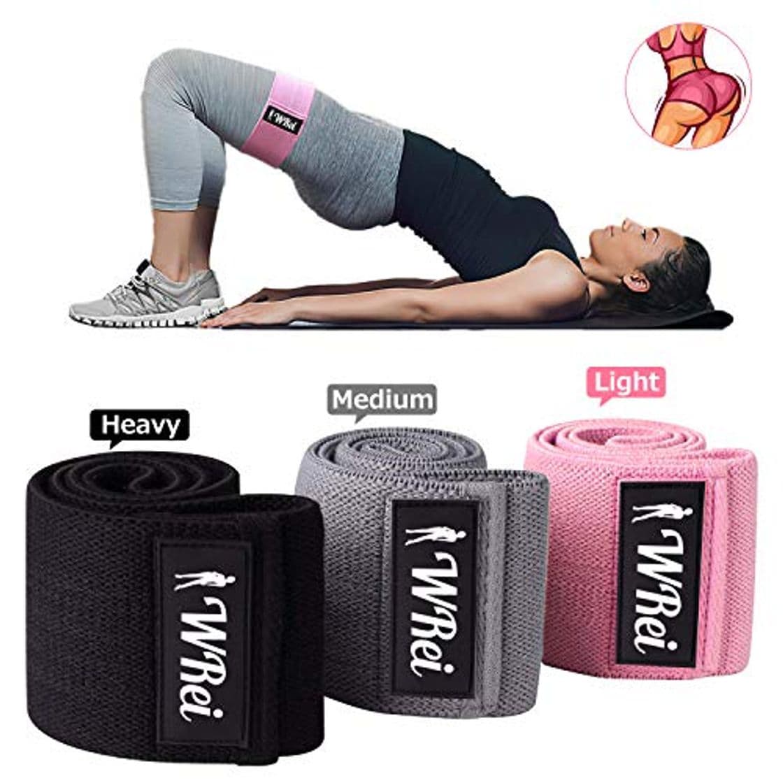 Producto Wrei Bandas Elasticas Fitness