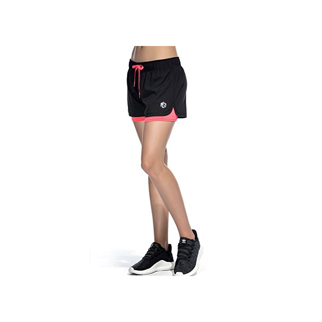 Producto CtopoGo Pantalones Cortos de Deporte 2 en 1 para Mujer Pantalones Cortos