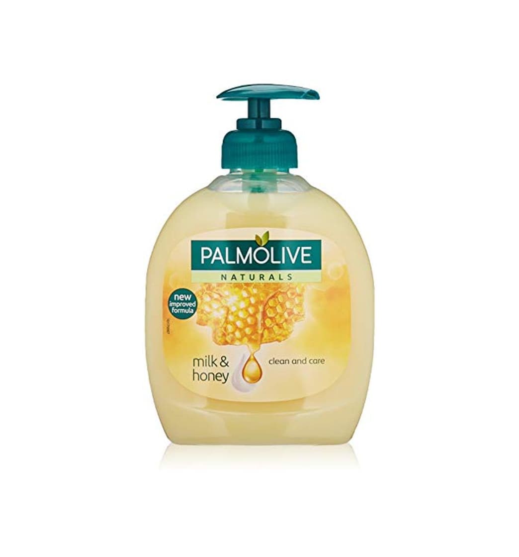 Producto PALMOLIVE jabón líquido de manos leche y miel dosificador 300 ml