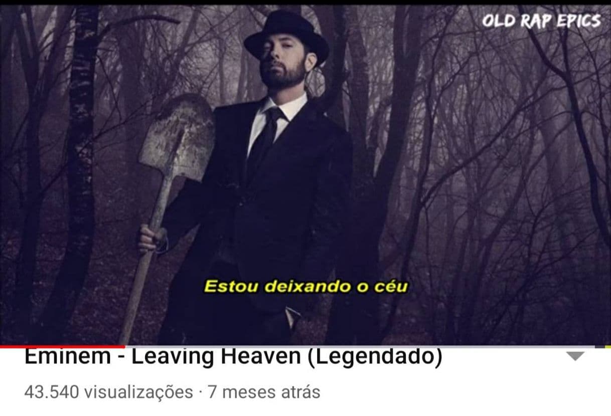 Music Eminem leaving heaven ( legendado português BR)