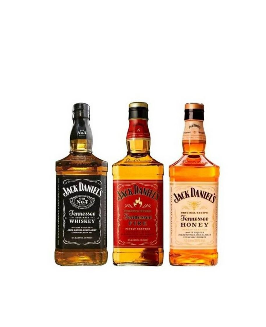 Moda Kit Whisky Jack Daniels 1 Litro Honey - Fire - Old N7
