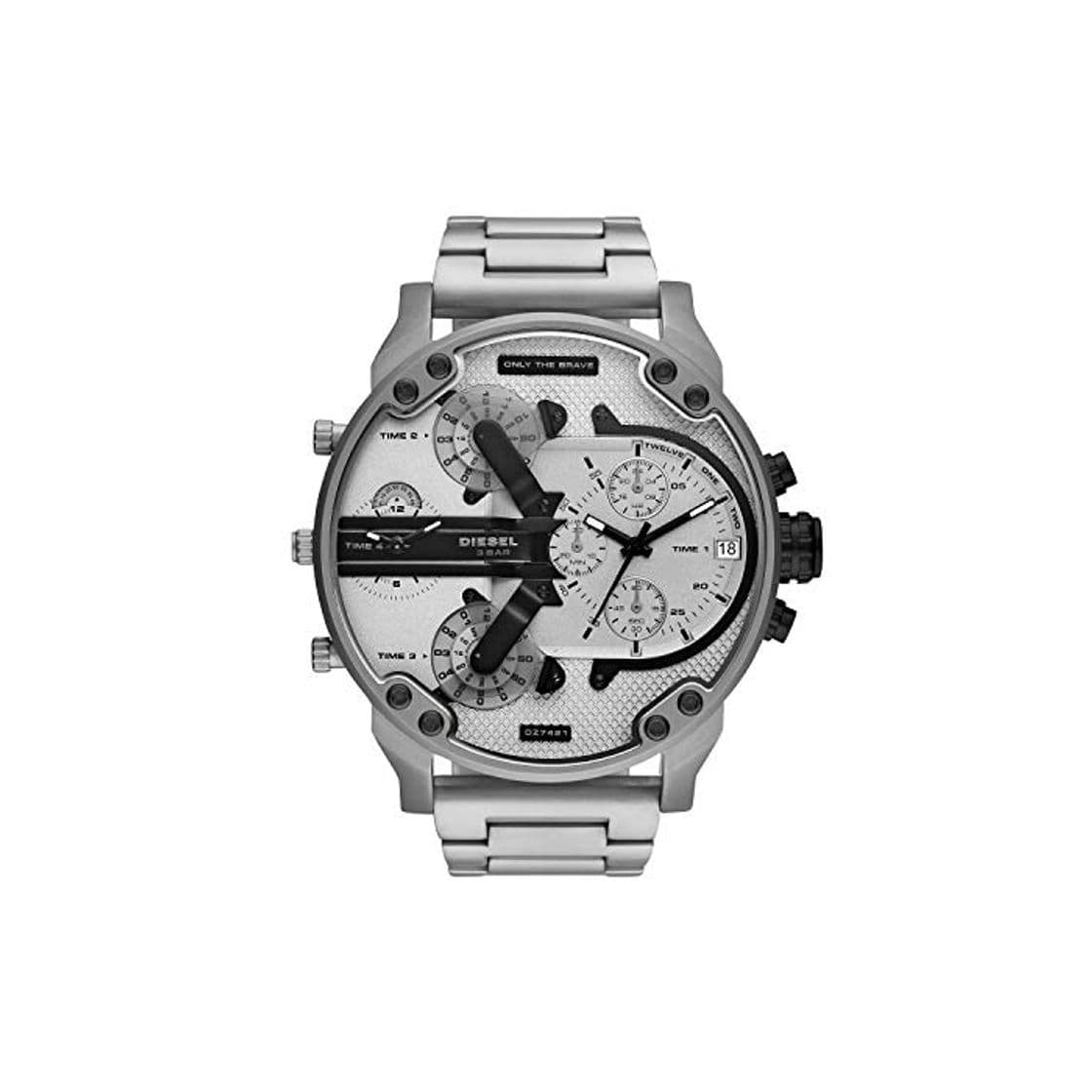 Moda Diesel Reloj Analogico para Hombre de Cuarzo con Correa en Acero Inoxidable DZ7421