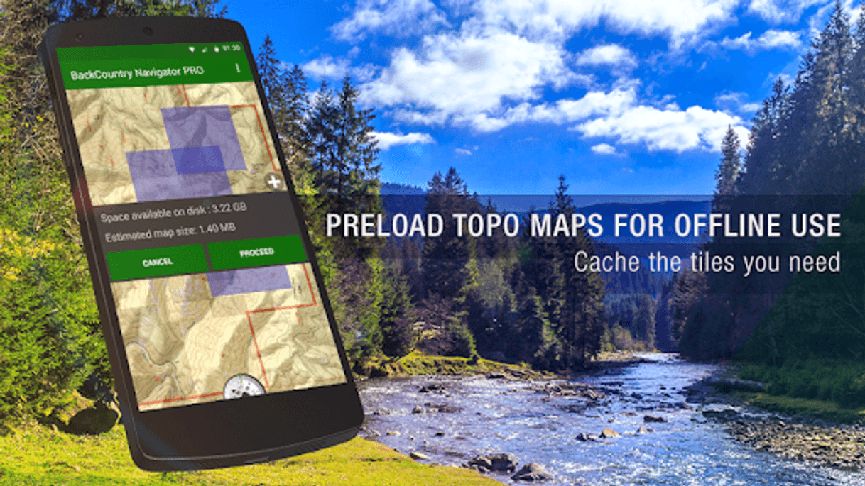 App BackCountry Navigator