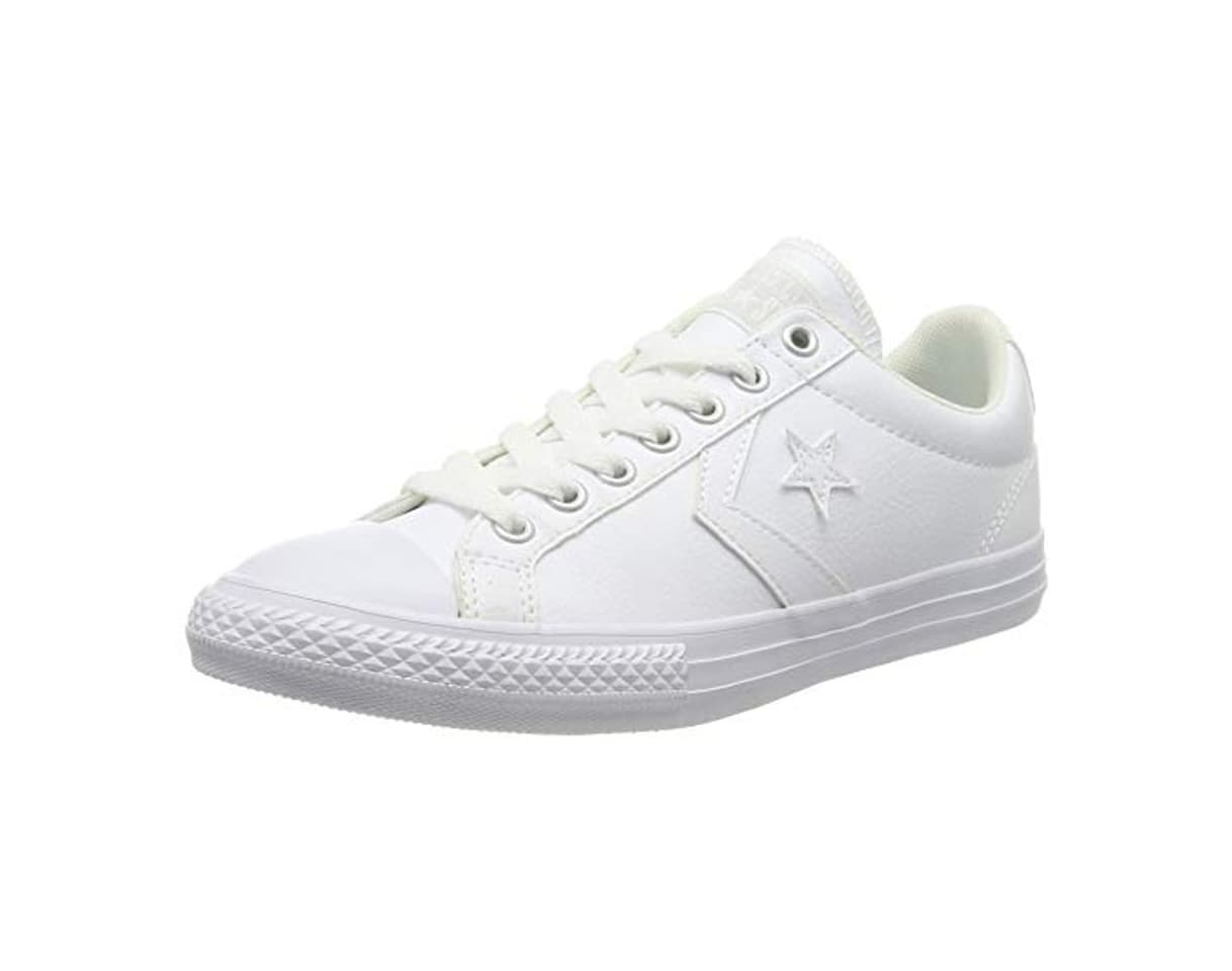 Fashion Converse Lifestyle Star Player Ev Ox, Zapatillas Unisex niño, Blanco