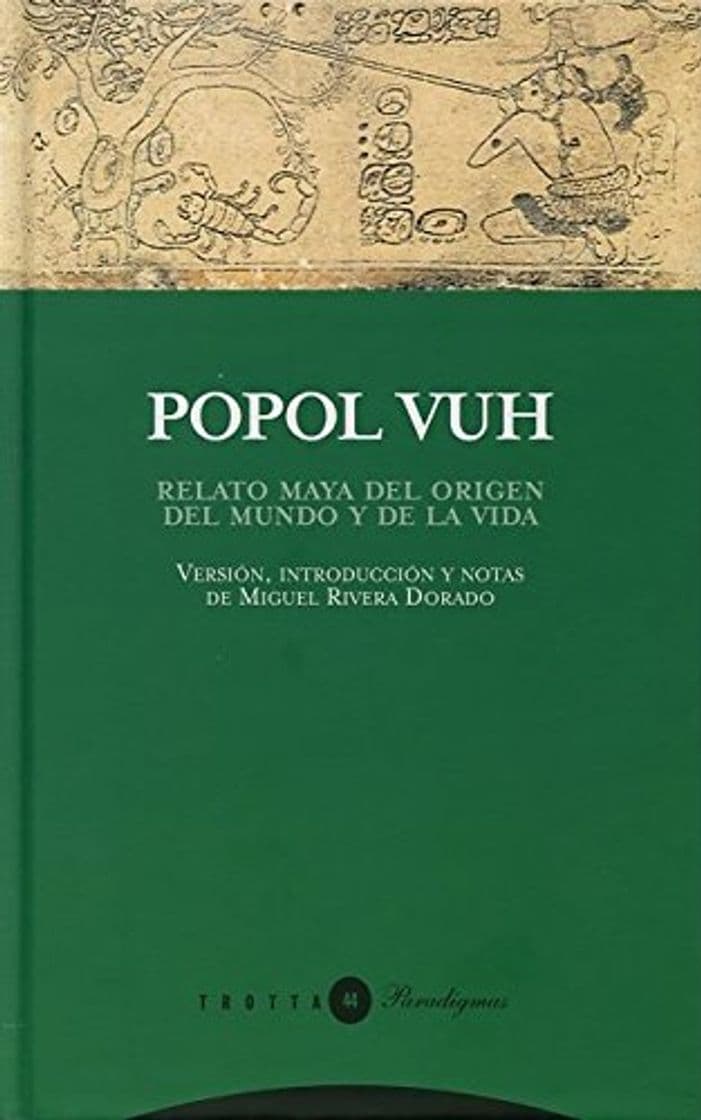 Book Popol Vuh: Relato maya del origen del mundo y de la vida (Paradigmas)