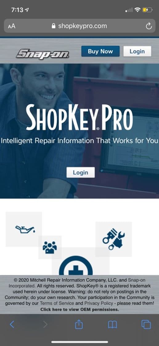 App ShopKey Pro Automotive Repair Information - Snap-on Inc.