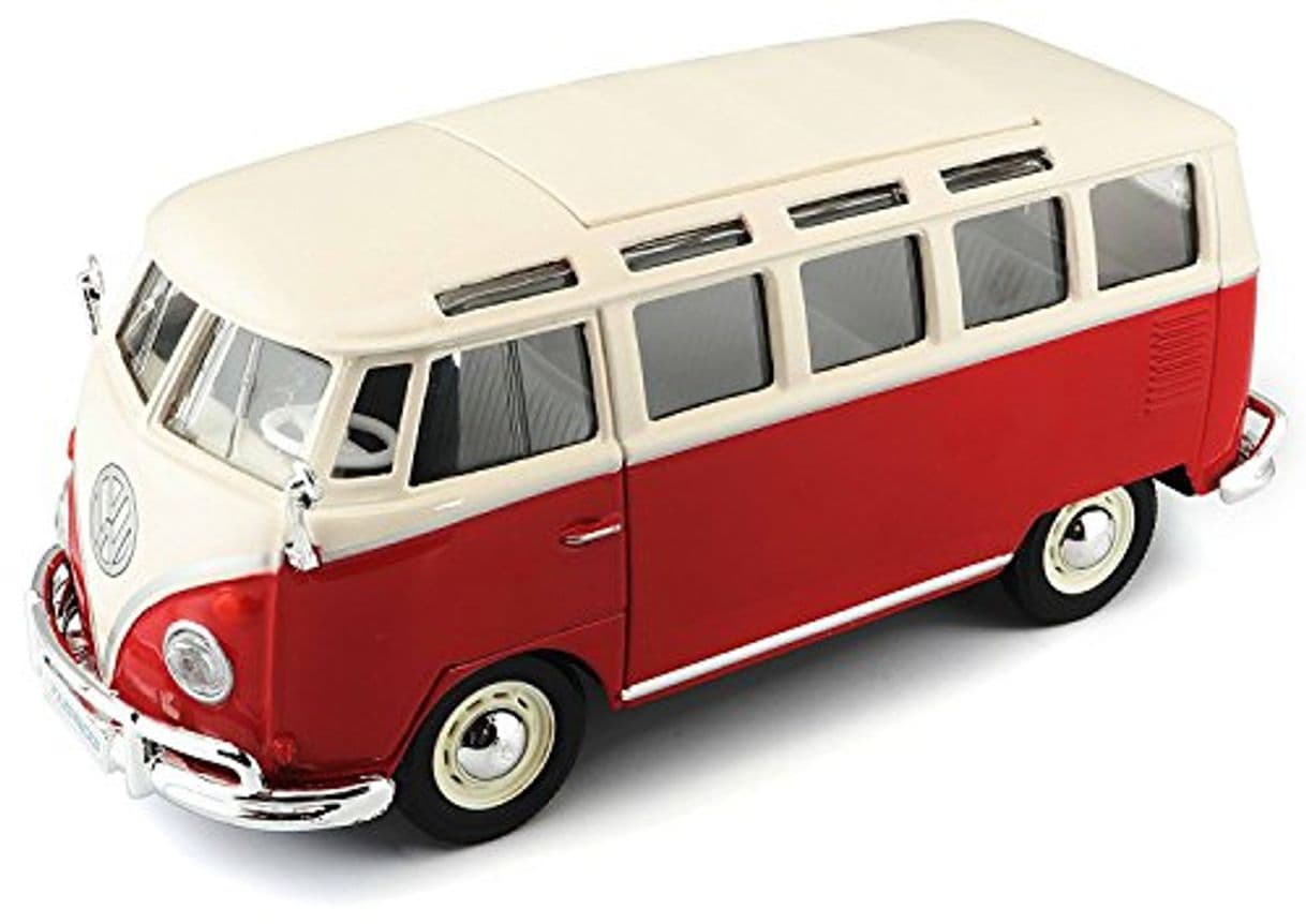 Product Tavitoys, 1/24 Special VW Samba Blanco y Rojo