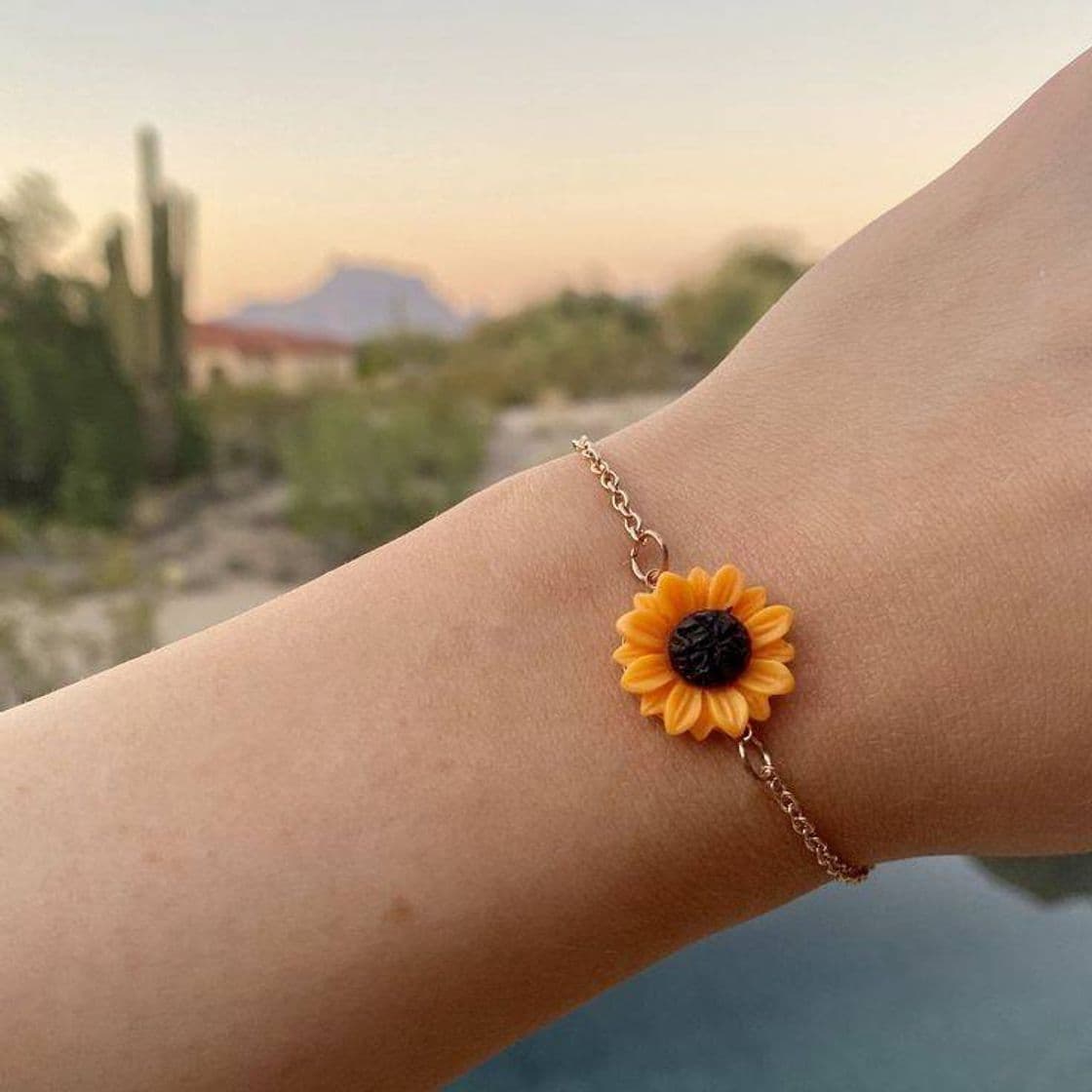 Moda Pulseira de girassol🌻