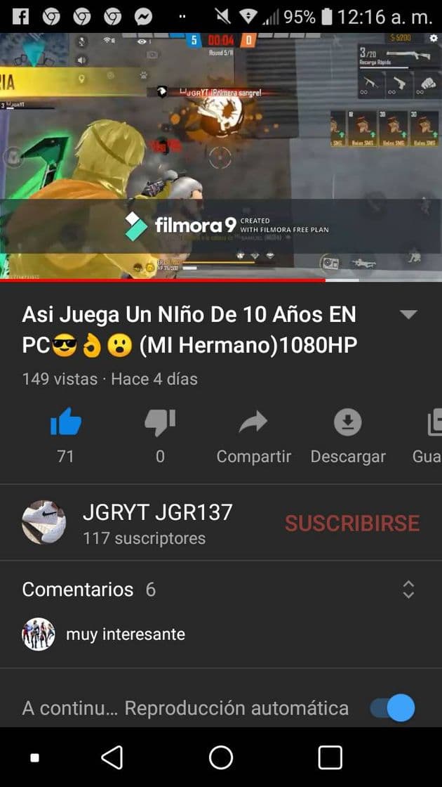 Moda Aqui les traigo un video de freefire un niño de 10 años🙏❤