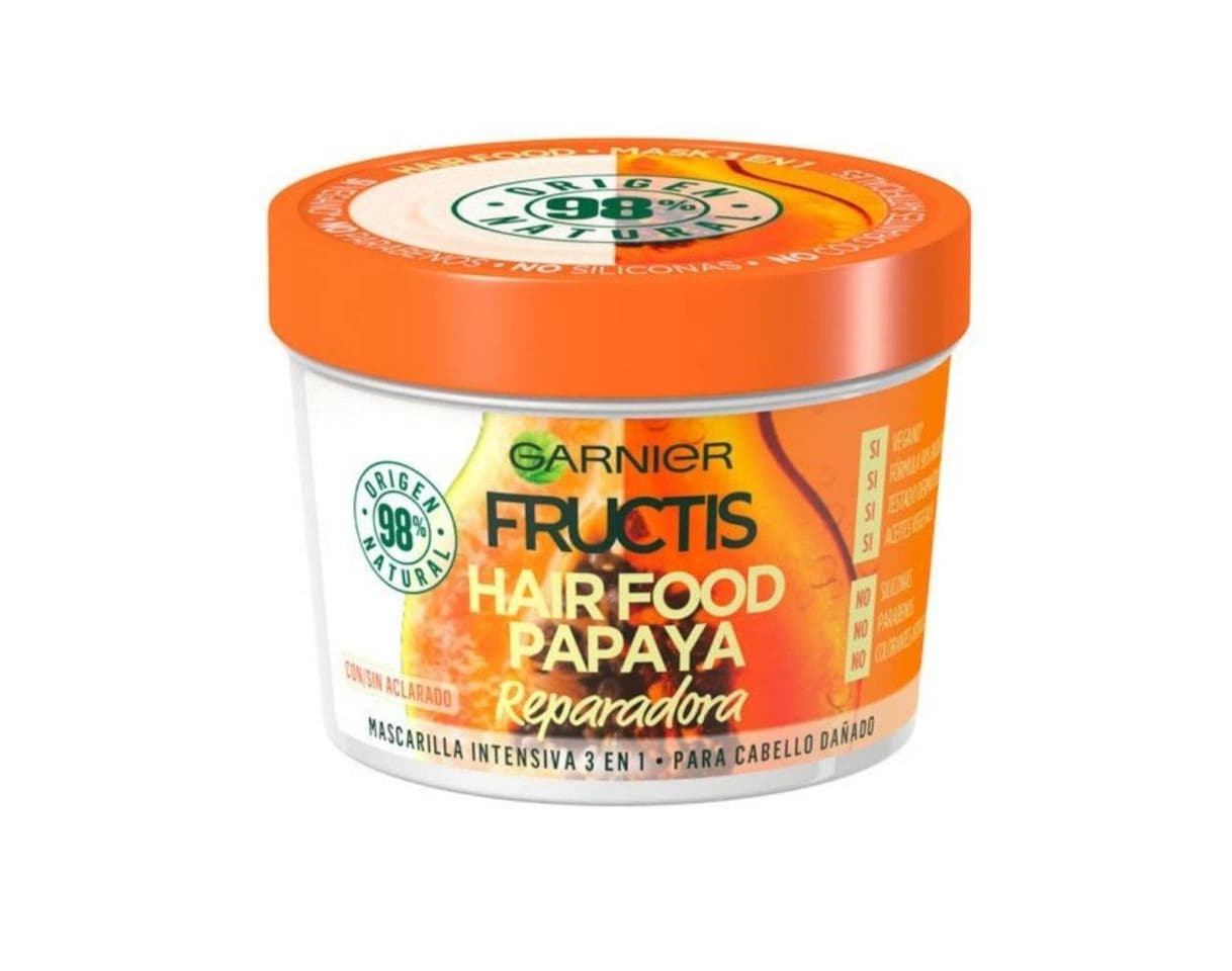 Producto Fructis Hair Food Mascarilla 3 en 1 Papaya