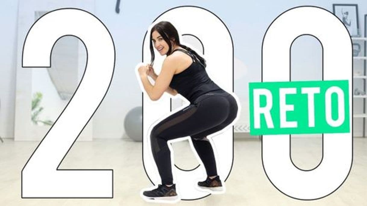 Fashion Reto 200 sentadillas para tonificar las piernas y glúteos 