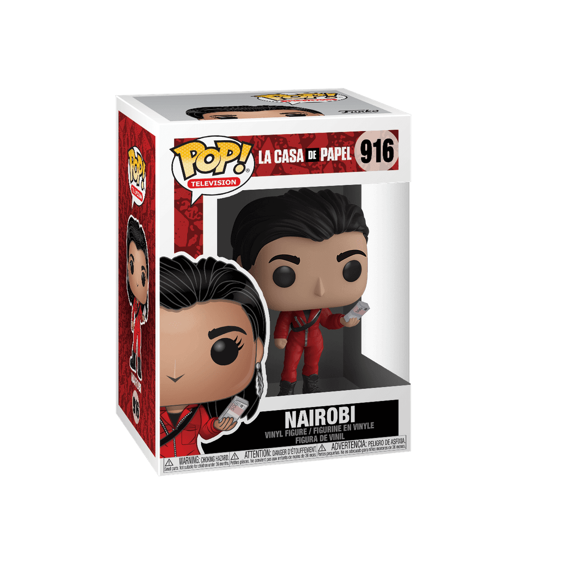 Juego Funko- Pop TV: La Casa de Papel-Nairobi Collectible Figure,