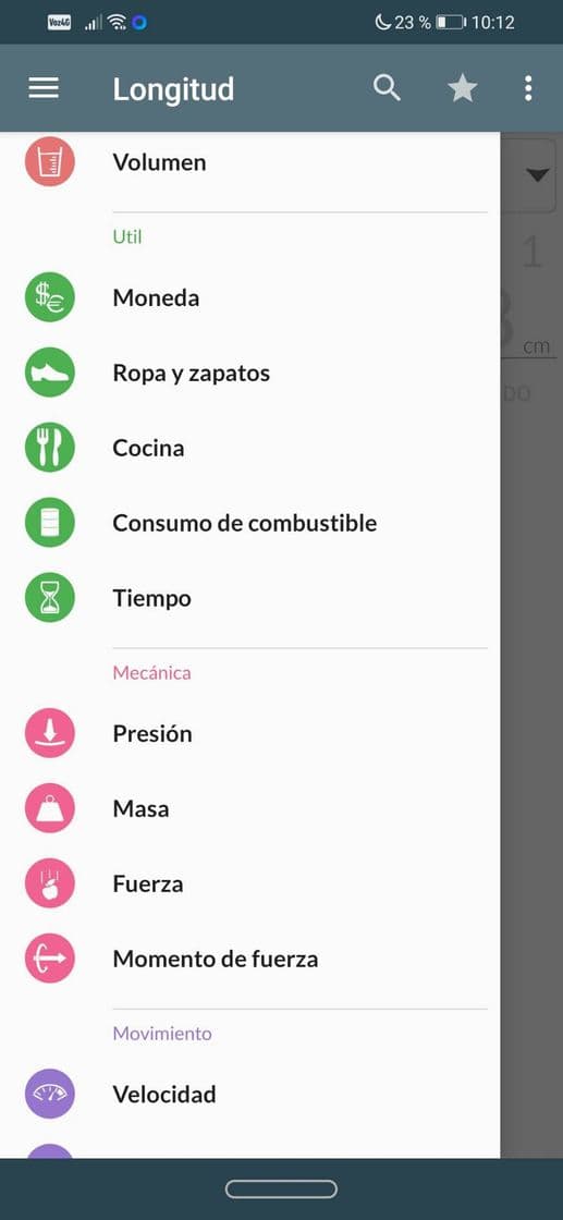 App Conversor de Unidades, esta app te será muy útil. 