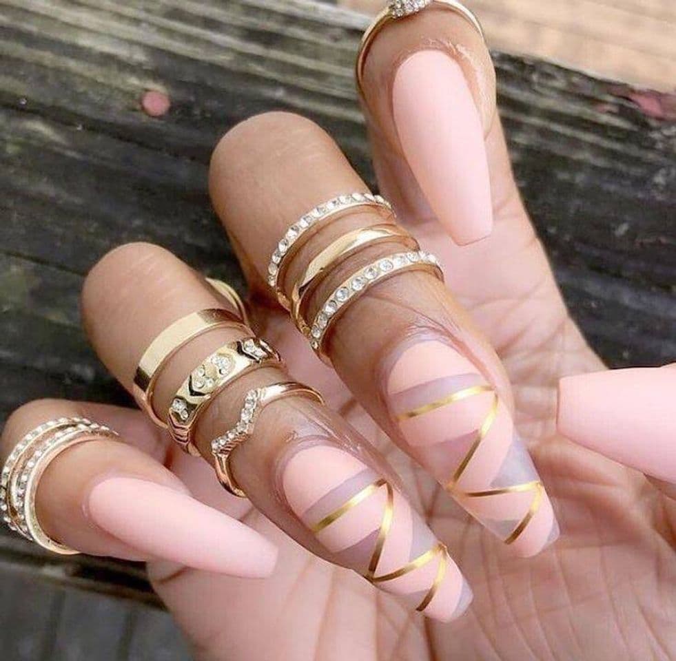 Moda Diseño de uñas acrílicas 