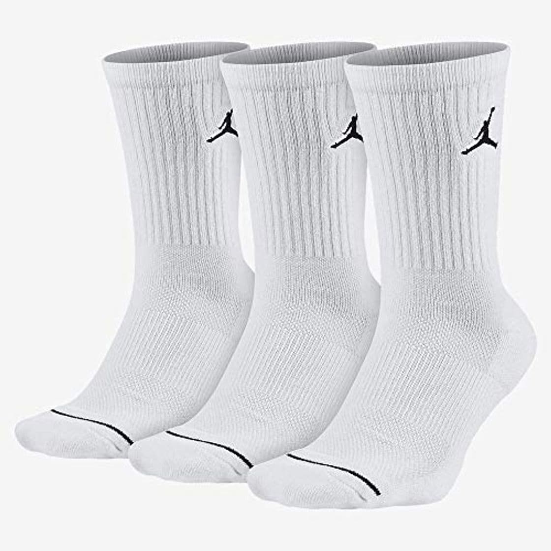 Producto Nike Jumpman Crew 3Ppk Calcetines Línea Michael Jordan, Hombre, Blanco