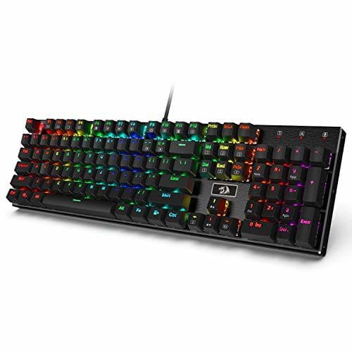 Producto Redragon® K556 LED Gaming Mecánica Teclado QWERTY con RGB de iluminación